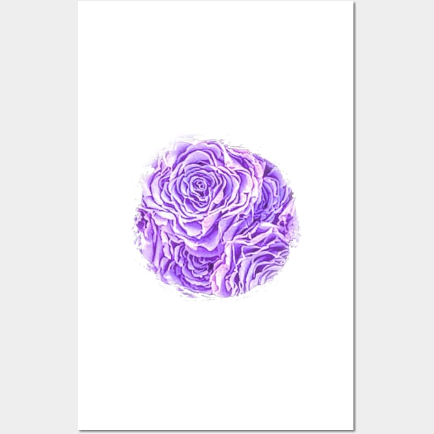 Light Purple Rose Wall Art by Klssaginaw